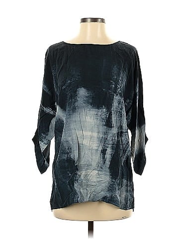 Jarbo 3/4 Sleeve Silk Top (view 1)