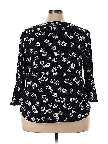 Carmen Carmen Marc Valvo 3/4 Sleeve Blouse (view 2)