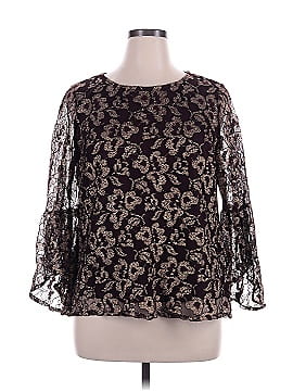 Eci 3/4 Sleeve Blouse