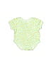 Cuddle Bear 100% Cotton Print Green Short Sleeve Onesie Size 3-6 mo - photo 1