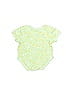 Cuddle Bear 100% Cotton Print Green Short Sleeve Onesie Size 3-6 mo - photo 2