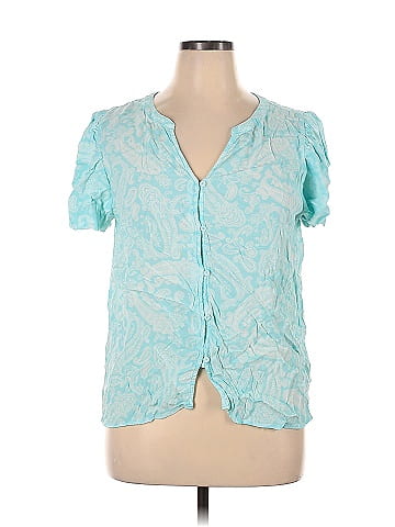 Ann Taylor LOFT Short Sleeve Blouse (view 1)