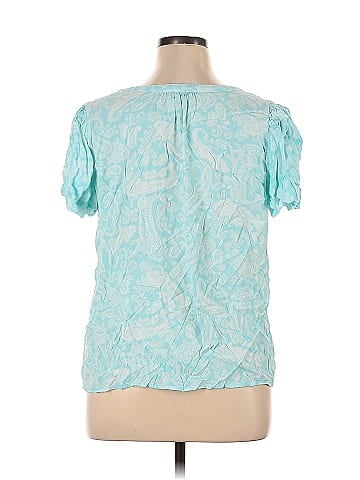 Ann Taylor LOFT Short Sleeve Blouse (view 2)