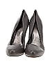 Saks Fifth Avenue Gray Heels Size 10 - photo 2