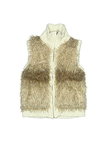Justice Faux Fur Vest (view 1)