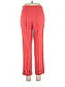Dress-U By Sharon Hearts Red Linen Pants Size 10 - photo 2
