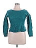 Sézane Teal Pullover Sweater Size XL - photo 1