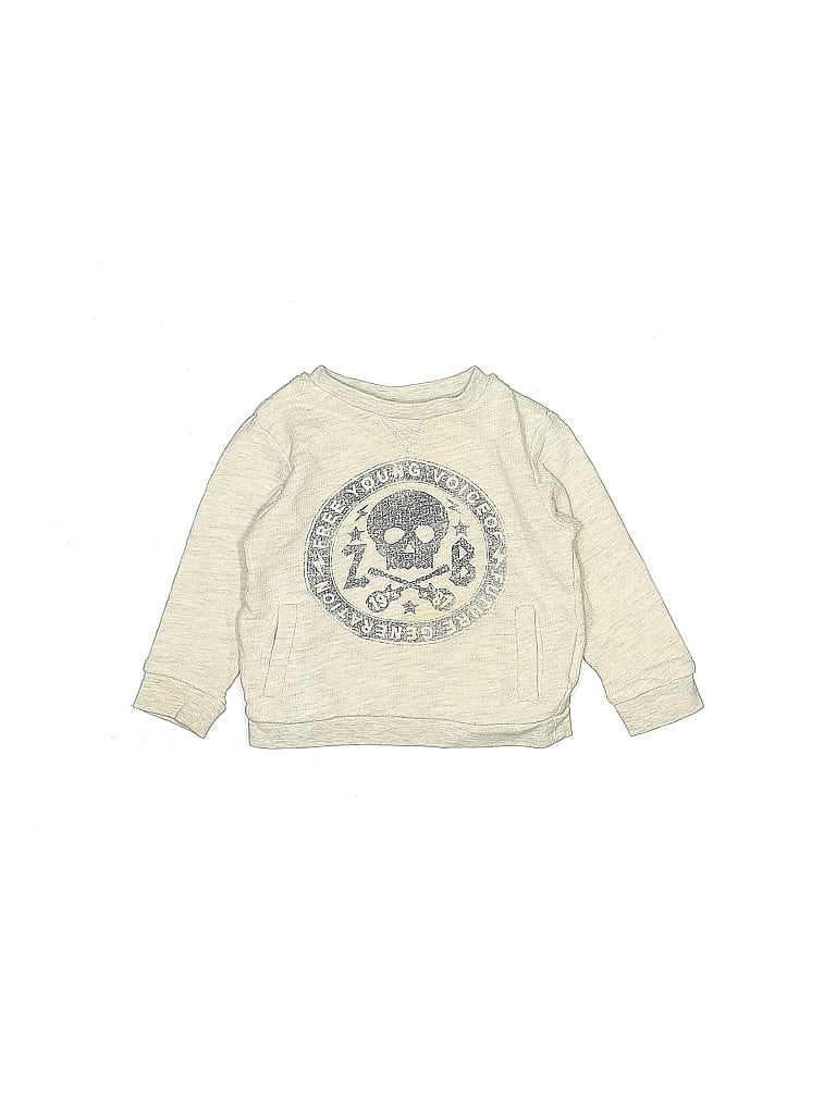 Zara Baby Ivory Sweatshirt Size 9 - photo 1