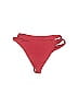 Aro Solid Red Swimsuit Bottoms Size M - photo 2