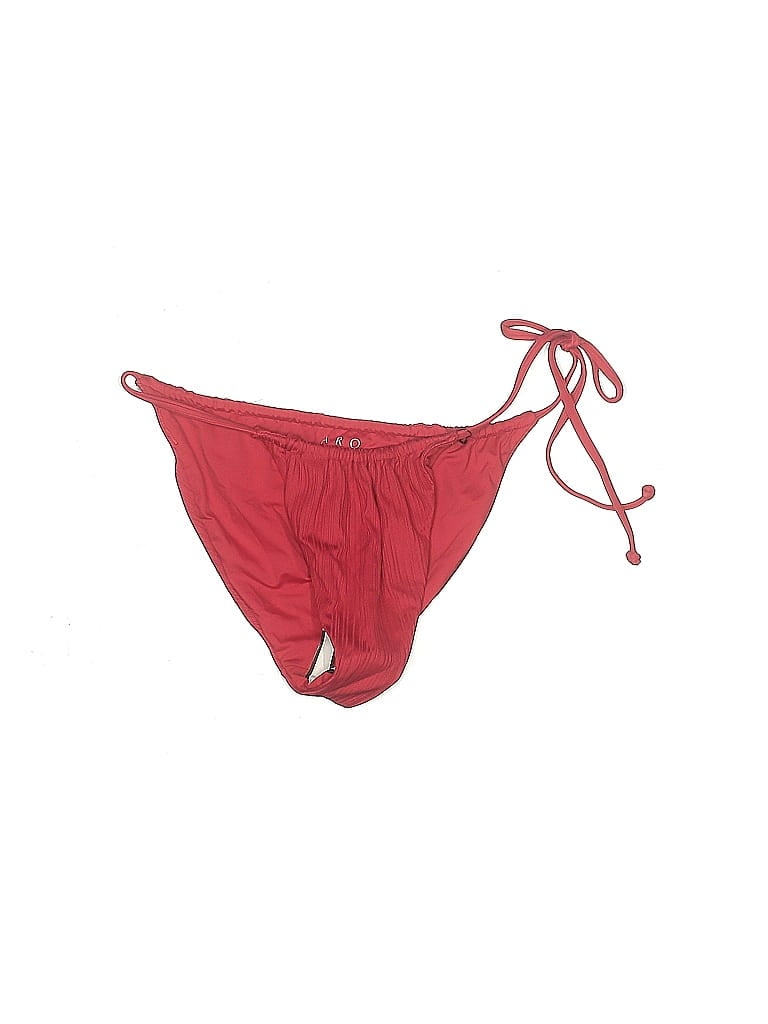 Aro Solid Red Swimsuit Bottoms Size M - photo 1
