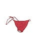 Aro Solid Red Swimsuit Bottoms Size M - photo 2
