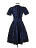 Jil Sander Argyle Blue Cocktail Dress Size M - photo 2