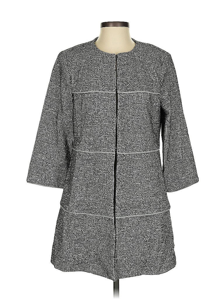 Pre-owned Cabi Coat In Gray