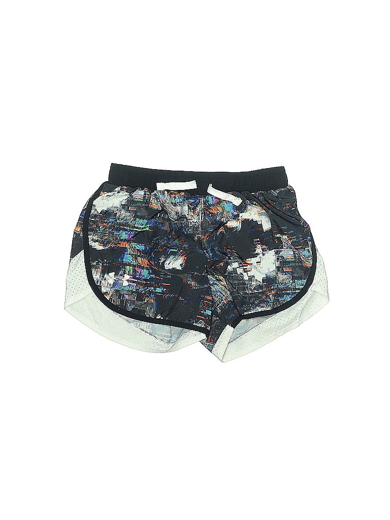Under Armour 100% Polyester Graphic Blue Black Athletic Shorts Size M (big kids) - photo 1
