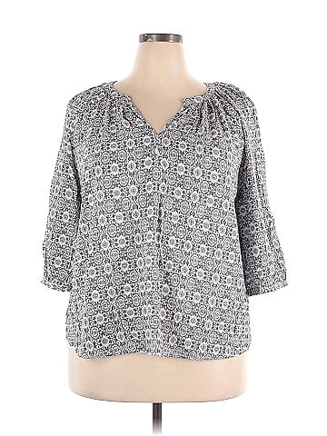 Jones & Co 3/4 Sleeve Blouse (view 1)