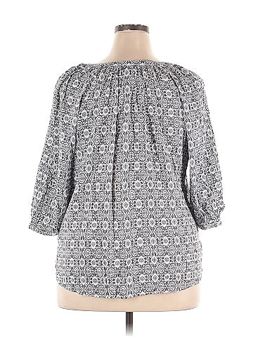 Jones & Co 3/4 Sleeve Blouse (view 2)