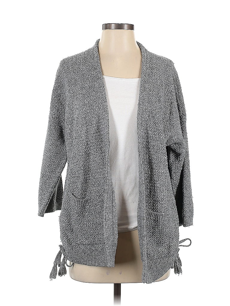Pre-owned Madewell Cardigan Sweater In Gray