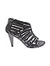 Kenneth Cole REACTION Black Gray Heels Size 8 1/2 - photo 1