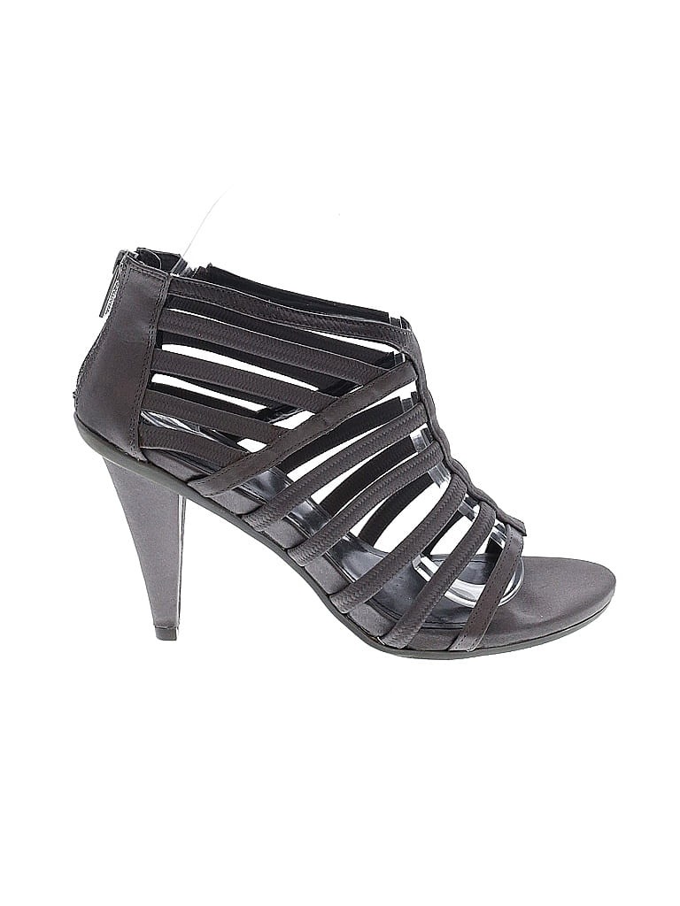 Kenneth Cole REACTION Black Gray Heels Size 8 1/2 - photo 1