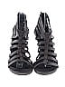Kenneth Cole REACTION Black Gray Heels Size 8 1/2 - photo 2