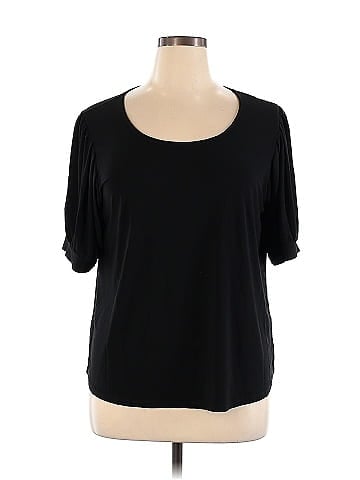 Carmen Carmen Marc Valvo Short Sleeve Top (view 1)