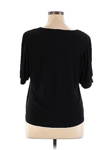 Carmen Carmen Marc Valvo Short Sleeve Top (view 2)