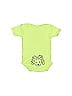 College Kids 100% Cotton Graphic Green Short Sleeve Onesie 3-6 MO / 6 MO - photo 2