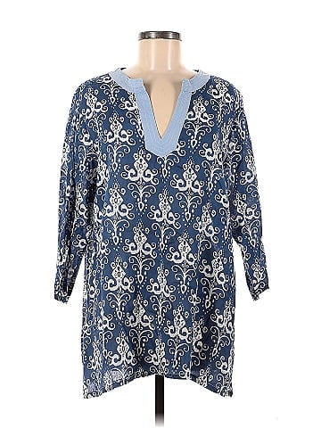 Rock Flower Paper 3/4 Sleeve Blouse (view 1)