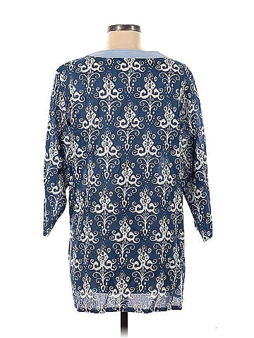 Rock Flower Paper 3/4 Sleeve Blouse (view 2)