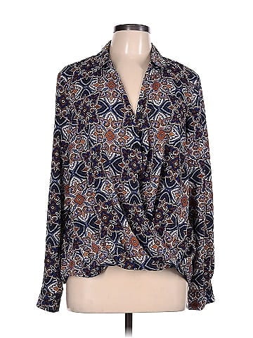 Sharagano Long Sleeve Blouse (view 1)