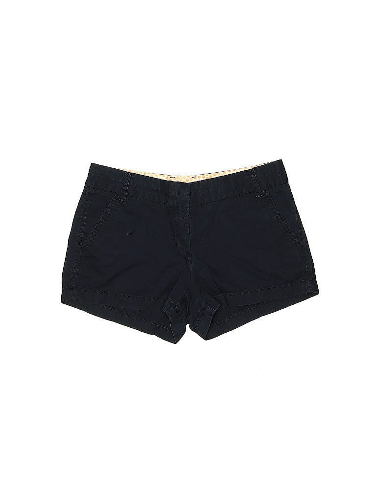 J.Crew 100% Cotton Solid Blue Shorts Size 16 - photo 1