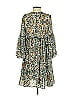Bhanuni by Jyoti 100% Rayon Print Green Casual Dress Size 2 - photo 2