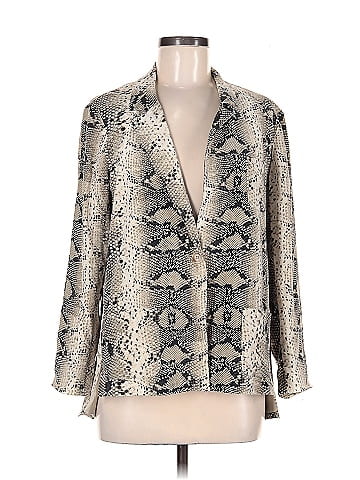 Elizabeth and James Silk Blazer (view 1)