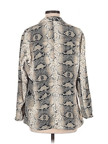 Elizabeth and James Silk Blazer (view 2)