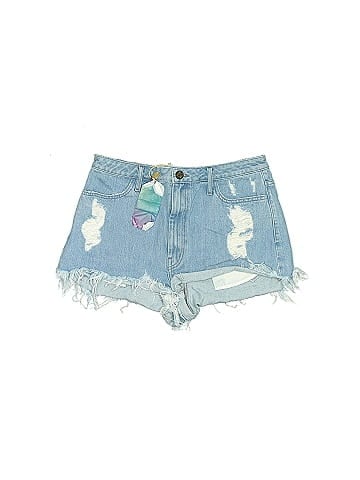 Show Me Your Mumu Denim Shorts (view 1)