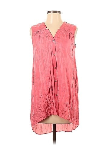 Calypso St. Barth Sleeveless Button-Down Shirt (view 1)