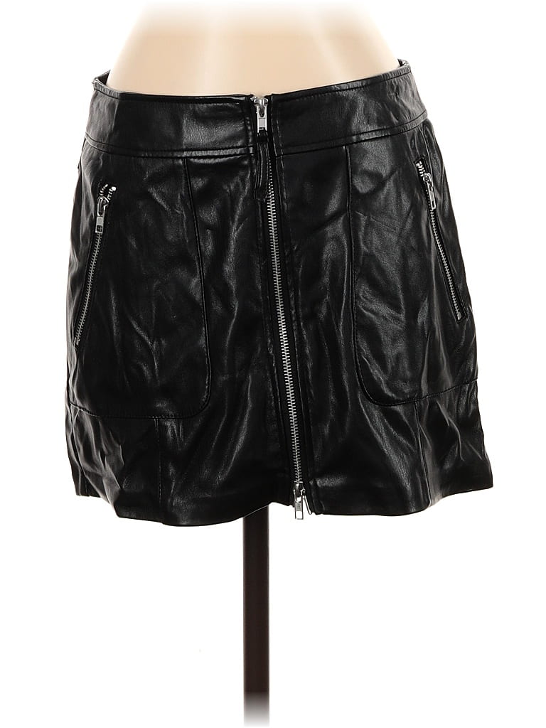 Pre-owned Steve Madden Faux Leather Skirt