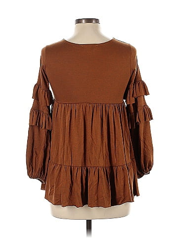Mia Joy Long Sleeve Blouse (view 2)