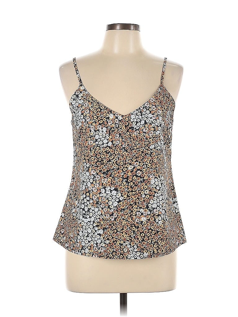 FIORUCCI 100% Viscose Brown Tank Top Size L - photo 1
