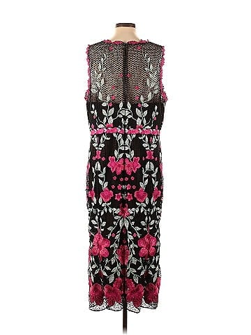 Adam Lippes Collective Long Sleeve Magenta Jumpsuit (view 2)