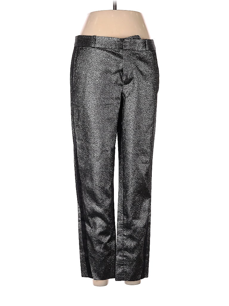 Pre-owned Br Standard Dress Pants In Silver