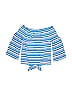 Cloud Chaser 100% Cotton Blue 3/4 Sleeve Top Size 14 (big kids) - photo 1