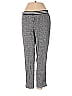 Calvin Klein Houndstooth Gray Black Linen Pants Size 2 - photo 1