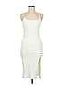 Storia White Casual Dress Size 8 - photo 1