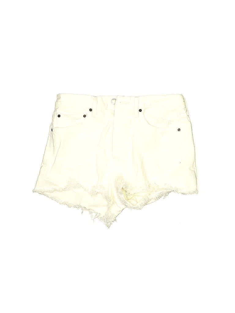 Click to view more detailed imagery on our partner's website Pre-owned Denim Forum Denim Shorts In White