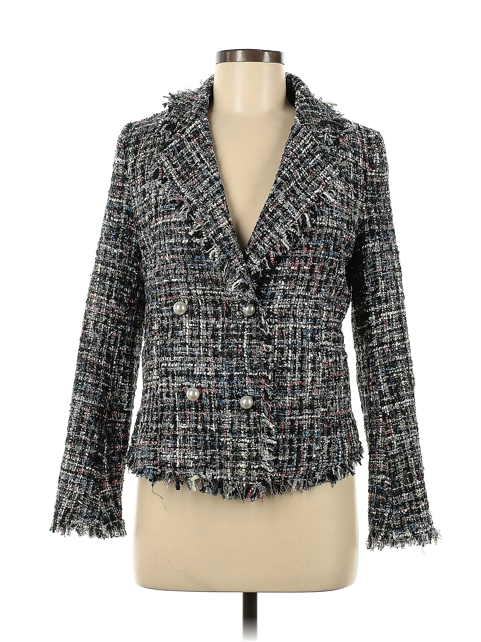 Dolce Cabo Gray Blazer Size S