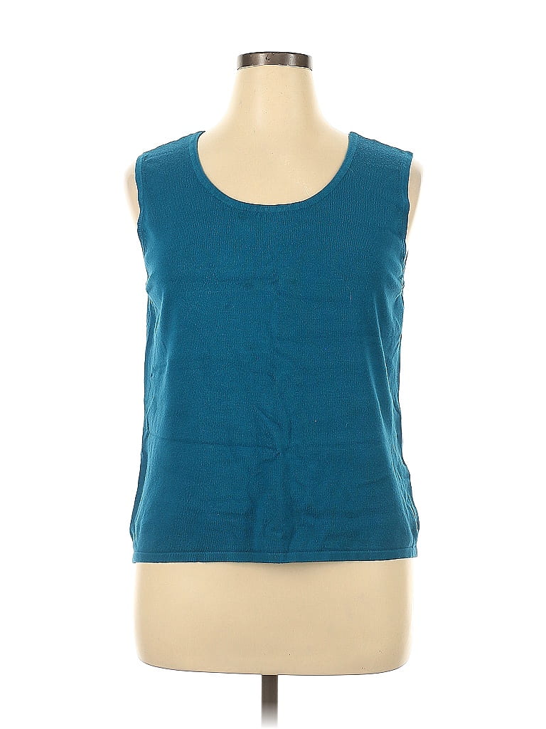 Choices Teal Pullover Sweater Size XL - photo 1