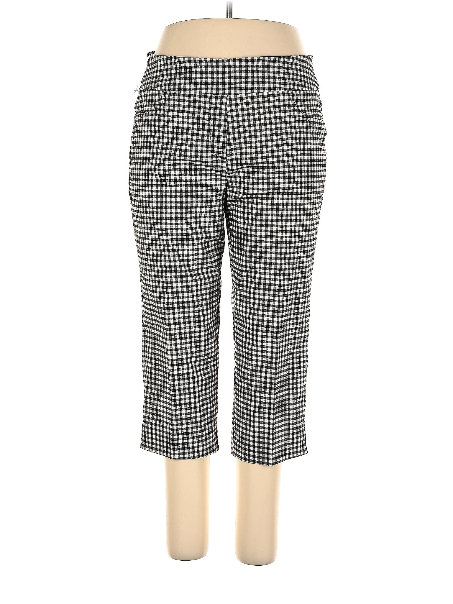 Ruby Rd Slacks Ruby Rd. Houndstooth Black Casual Pants Size 18 (Plus) - 68% off | ThredUp