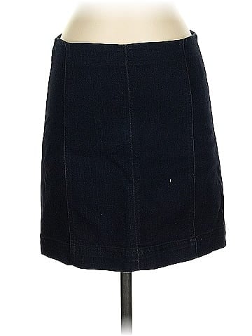 Tinseltown Denim Skirt (view 1)