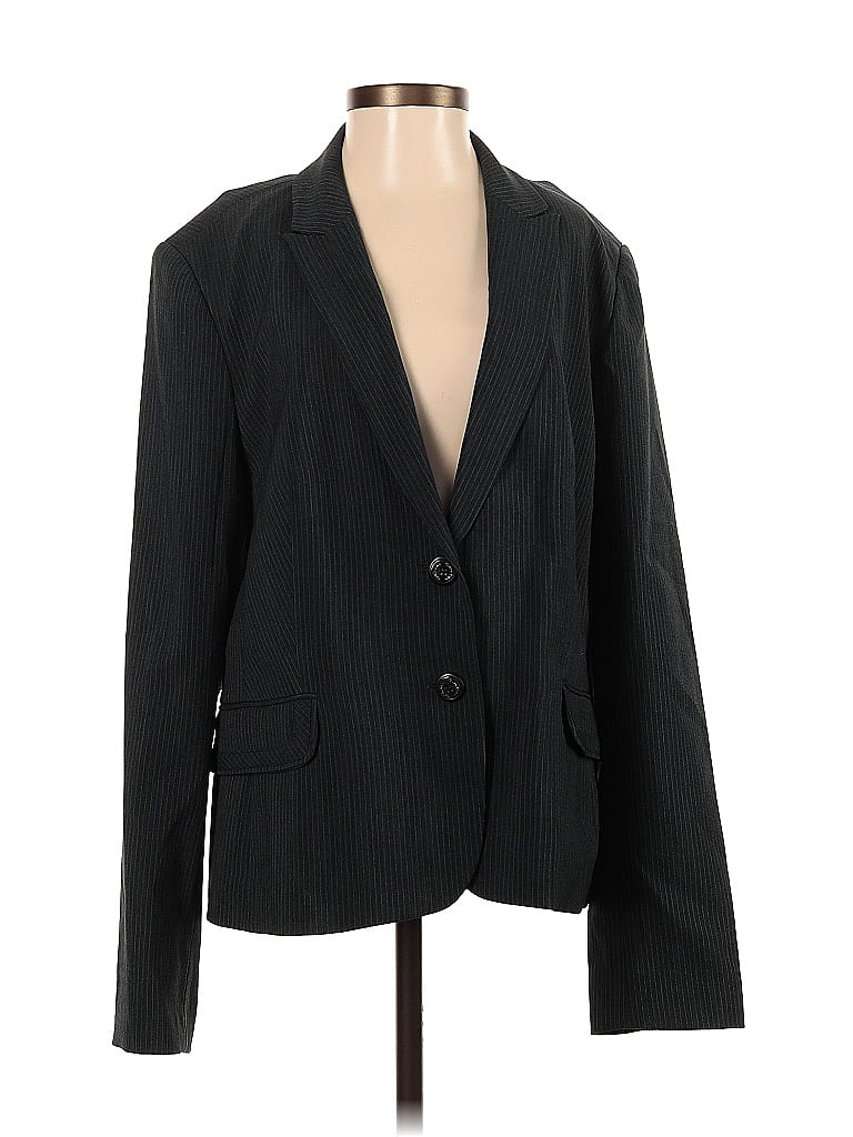 Pre-owned Calvin Klein Blazer Jacket In Gray